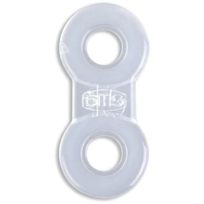 10 Pack: Replacement Straps for Anti-Snoring Appliance, 100% Latex Free Straps, EMA Compatible Straps (Clear (Extra Firm), 15mm)
