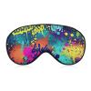 Colorful Spray Pattern Sleep Mask Adjustable Eye Mask Light Blocking Night Blindfold Comfortable Eye Patches Soft Breathable Eye Cover for Travel Night Sleeping Nap view 1