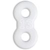 10 Pack: Replacement Straps for Anti-Snoring Appliance, 100% Latex Free Straps, EMA Compatible Straps (White (Soft), 13mm) view 1