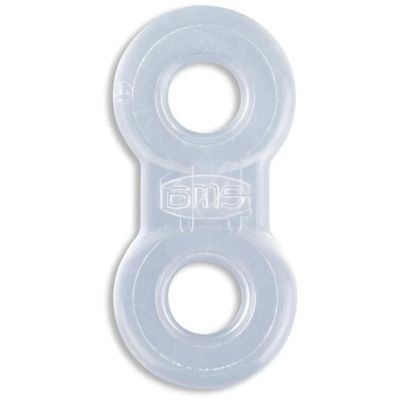 10 Pack: Replacement Straps for Anti-Snoring Appliance, 100% Latex Free Straps, EMA Compatible Straps (Clear (Extra Firm), 14mm)