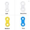 10 Pack: Replacement Straps for Anti-Snoring Appliance, 100% Latex Free Straps, EMA Compatible Straps (Clear (Extra Firm), 14mm) view 4