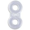 10 Pack: Replacement Straps for Anti-Snoring Appliance, 100% Latex Free Straps, EMA Compatible Straps (Clear (Extra Firm), 13mm) view 1