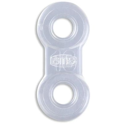 10 Pack: Replacement Straps for Anti-Snoring Appliance, 100% Latex Free Straps, EMA Compatible Straps (Clear (Extra Firm), 16mm)