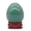JPHHRP 1PCS 30x40mm Stone Egg Natural Gemstone Mineral Ball Home Decoration Accessory Kegel Exercise Yoni Tool,Green,30x40mm view 4