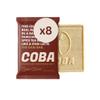 COBA Caffeinated Coffee Chocolate [1 Bar = 1 Cup of Chai] - Energy Boost, Portable, All Natural Caffeine for Gym, Travel, Daily Use - Gluten Free, Non GMO (8 Pack, Chai) view 1