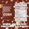 COBA Caffeinated Coffee Chocolate [1 Bar = 1 Cup of Chai] - Energy Boost, Portable, All Natural Caffeine for Gym, Travel, Daily Use - Gluten Free, Non GMO (8 Pack, Chai) view 3