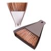 IWOWHERO 2sets Mini Broom and Dustpan Set Portable Cleaning Kit for Desktop Home and Pet Cages Compact Brush and Dustpan Coffee Beige view 1