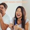 Baluue Mini Anti-Self- Toothbrush with Soft Bristles and Standup Handle for Prisons Detention Centers Mental Health Facilities Compact Travel Toothbrush with Suction Cup for Effective Teeth Cleaning view 2
