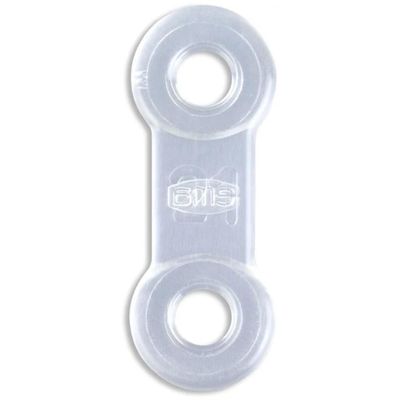 10 Pack: Replacement Straps for Anti-Snoring Appliance, 100% Latex Free Straps, EMA Compatible Straps (Clear (Extra Firm), 21mm)