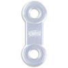 10 Pack: Replacement Straps for Anti-Snoring Appliance, 100% Latex Free Straps, EMA Compatible Straps (Clear (Extra Firm), 21mm) view 1