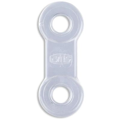 10 Pack: Replacement Straps for Anti-Snoring Appliance, 100% Latex Free Straps, EMA Compatible Straps (Clear (Extra Firm), 20mm)
