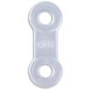 10 Pack: Replacement Straps for Anti-Snoring Appliance, 100% Latex Free Straps, EMA Compatible Straps (Clear (Extra Firm), 20mm) view 1