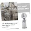 NAMOARLY 360degree Spray Ball Stainless Steel Rotating Spray Ball for Tank Cleaning Sanitary Tool view 4