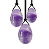 JPHHRP 3pcs Natural Jade Yoni Women Yoni Eggs Jade Balls Kegel Exercise Tools,Rose Quartz,3pcs view 2