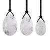 JPHHRP 3pcs Natural Jade Yoni Women Yoni Eggs Jade Balls Kegel Exercise Tools,Rose Quartz,3pcs view 3