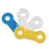 10 Pack: Replacement Straps for Anti-Snoring Appliance, 100% Latex Free Straps, EMA Compatible Straps (Blue (Firm), 15mm) view 2