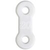 10 Pack: Replacement Straps for Anti-Snoring Appliance, 100% Latex Free Straps, EMA Compatible Straps (White (Soft), 20mm) view 1