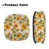 Cugasmaru Butterfly Sunflower Walker Seat Covers for Ladies Washable Seat Cover for Walkers for Seniors Universal Rollator Walker Seat and Backrest Covers Gift Covers view 2