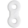 10 Pack: Replacement Straps for Anti-Snoring Appliance, 100% Latex Free Straps, EMA Compatible Straps (White (Soft), 14mm) view 1