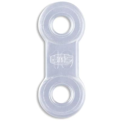 10 Pack: Replacement Straps for Anti-Snoring Appliance, 100% Latex Free Straps, EMA Compatible Straps (Clear (Extra Firm), 19mm)