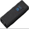 Portable Lighter with Power Display USB Charging Windproof Lighter, Fingerprint Sensing Lighter, Windproof Ultra-Thin Lighter(W) view 1