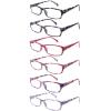 MAEOWN 5 Pack Reading Glasses for Women, Blue Light Blocking Computer Readers, Ease Blurry Vision Dry Eyes Anti UV Glare (6 Pack Mix C1, 0.00, x) view 1