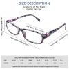 MAEOWN 5 Pack Reading Glasses for Women, Blue Light Blocking Computer Readers, Ease Blurry Vision Dry Eyes Anti UV Glare (6 Pack Mix C1, 0.00, x) view 2