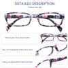 MAEOWN 5 Pack Reading Glasses for Women, Blue Light Blocking Computer Readers, Ease Blurry Vision Dry Eyes Anti UV Glare (6 Pack Mix C1, 0.00, x) view 4