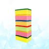 PLAFOPE 10pcs Dish Sponges Multi-use Cleaning Scrubbers Eraser Sponges Dish Scrubbers Non-Scratch for Kitchen Bathroom Cleaning Random Color view 4