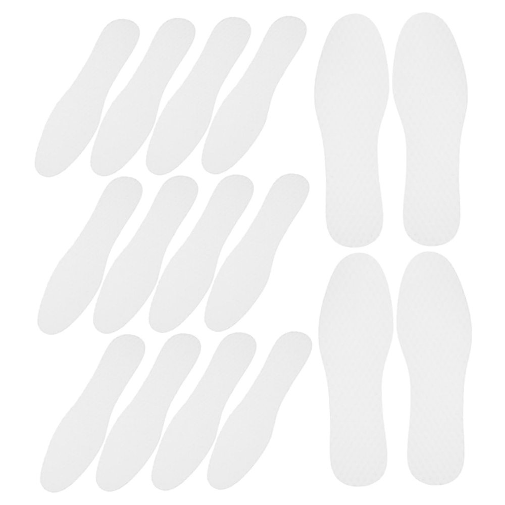 TOBBOMEY 20pairs Replacement Inserts Men Women Insoles for Shoes Absorbent Arch Support Inserts for Flat Feet Massaging Insoles