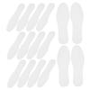 TOBBOMEY 20pairs Replacement Inserts Men Women Insoles for Shoes Absorbent Arch Support Inserts for Flat Feet Massaging Insoles view 1