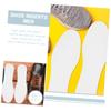 TOBBOMEY 20pairs Replacement Inserts Men Women Insoles for Shoes Absorbent Arch Support Inserts for Flat Feet Massaging Insoles view 2