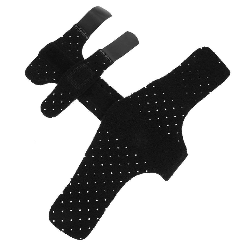 TOBBOMEY Splint Brace Full Brace Ring Splint Thumb Adjustable Splint Daily Supply Fingersplint Children Brace Black Composite Cloth