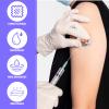 120Pcs Kids Bandages 12 Styles Zodiac Themes Animal Pattern Bandaids Variety Pack, 0.9In Round Vaccination Bandage Adhesive Plaster Dot, Kids Bandaids for Small Wounds, Pimples, Vaccination and Blist view 2