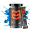 MTN OPS Yeti On The Go Pre Workout Energy Powder for Travel, Single Serve Trail Packs with Creatine, 200mg Caffeine and Amino Acids for Muscle Pumps, Endurance and Focus, 20 Count, Blue Raspberry view 2
