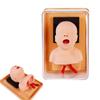 Advanced Neonatal Intubation Trainer,Neonatal Intubation Manikin,Pediatric Intubation Manikin,First Aid Oral Nasal Intubation Airway Management Trainer,Child Tracheal Choking First Aid Model view 1