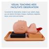 Advanced Neonatal Intubation Trainer,Neonatal Intubation Manikin,Pediatric Intubation Manikin,First Aid Oral Nasal Intubation Airway Management Trainer,Child Tracheal Choking First Aid Model view 3