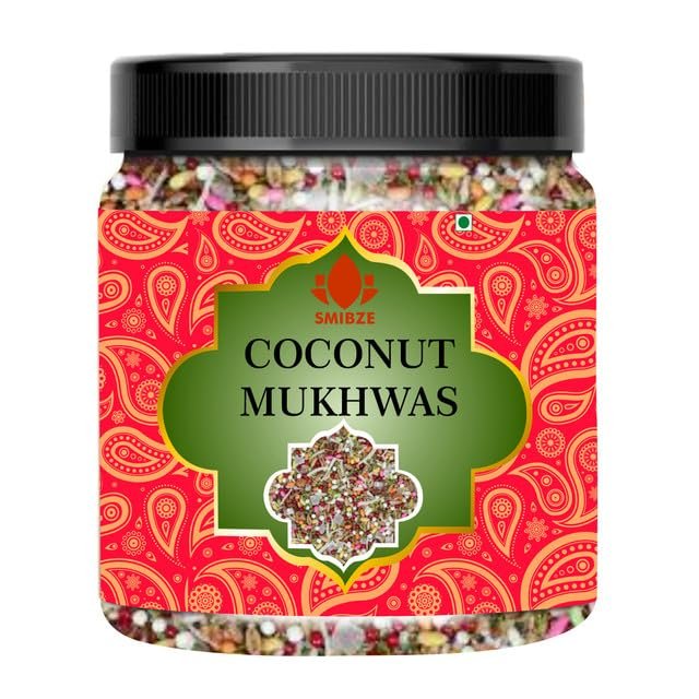 SMIBZE Natural Coconut Mukhwas 100 GM (Pack of 1) SMIBZE