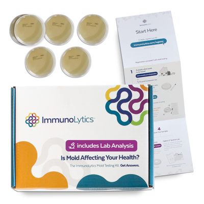 Premium Mold Test Kit (6 Rooms/Plates) Protect Your Home and Family with The Most Accurate DIY Mold Detection, Lab-Grade Plates, UV-Proof Storage, Expert Lab Analysis, and Satisfaction Guarantee