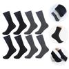 Baluue 4pairs Elastic Nursing Socks for Elderly Women Diabetic Care Socks Loose Mouth view 4