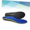 TOBBOMEY Men Women Flatfoot Insoles Arch Support Inserts for Basketball Running Hiking Arch Pad Decompression Breathable view 3