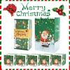 nuk8nehz8 Surprise Box Gift Box Explosion for Money, Merry Christmas Surprise Gift Boxes, Money Gift Box for Cash Gift, Explosion Gift Box for Christmas Birthday Valentine (Green 10 Boxes) view 4