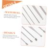 Baluue 3sets Stainless Steel Ear Cleaning Tools for Ear Wax Removal Portable Earwax Picker and Massage Supplies for Safe and Gentle view 3
