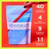 AdvoCare Rehydrate - Electrolyte Drink Mix - Includes Magnesium, Sodium, Potassium & Calcium - Antioxidant & Amino Acid Fortified - Hydration & Recovery - Berry Lemon Ice, 15 Stick Packs (6.3 oz) view 4