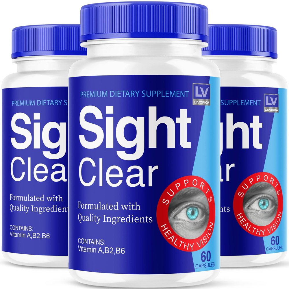 LIVORKA Sight Clear 20/20 Vision Support Supplement For Eyes - 3 Month Supply - Pack Of 3