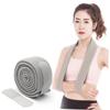FOMIYES Adjustable Shoulder Sling Breathable Arm Support Brace for Fractured Broken Arm Ergonomic Design Grey Comfortable Reversible Convenient One-handed view 3
