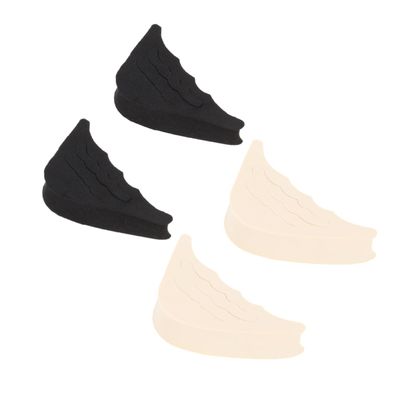 minkissy 2pairs Cushion Insoles Antiskid High Heel Pads Toe Protectors for Slipping Shoes Forefoot Pad