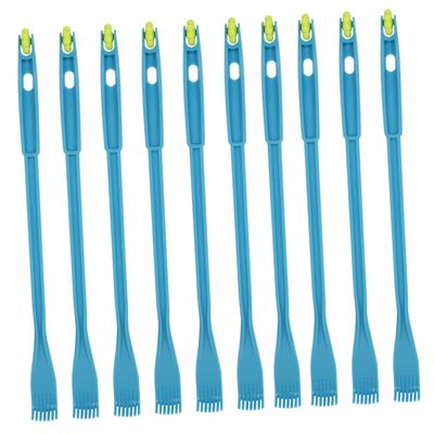 NOLITOY 10pcs Cat-Shape Back Scratcher Manual Back Massager Roller for Body Itch Relief