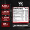 5% Nutrition Rich Piana Kill It Pre Workout Powder w/Creatine, Caffeine, Beta Alanine, Hydroprime Glycerol for Pump, Strength, Endurance | 20/40 Srvgs (40 Servings, Blueberry Lemonade) view 2