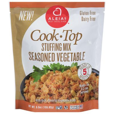 Aleia's Vegetable Stuffing Seasoning 5.5 oz (Pack of 6)